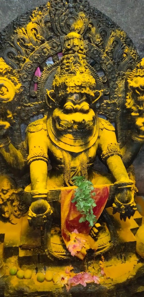 Yoga Narasimha temple emblem